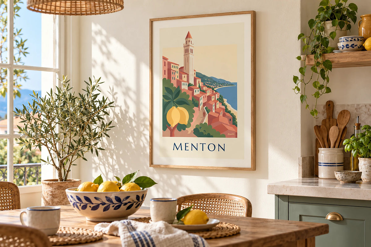 Choisir une affiche pour sa cuisine : 3 ambiances à composer