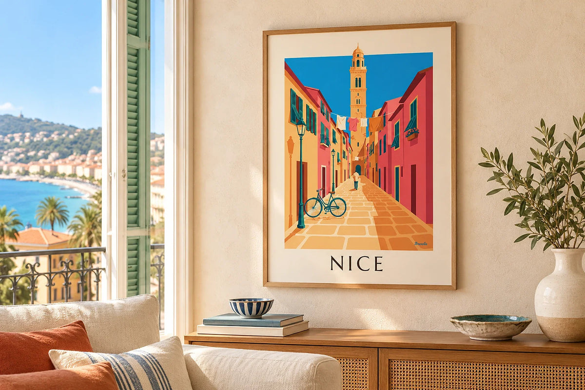 French Riviera posters: the Belle Époque Riviera on your walls