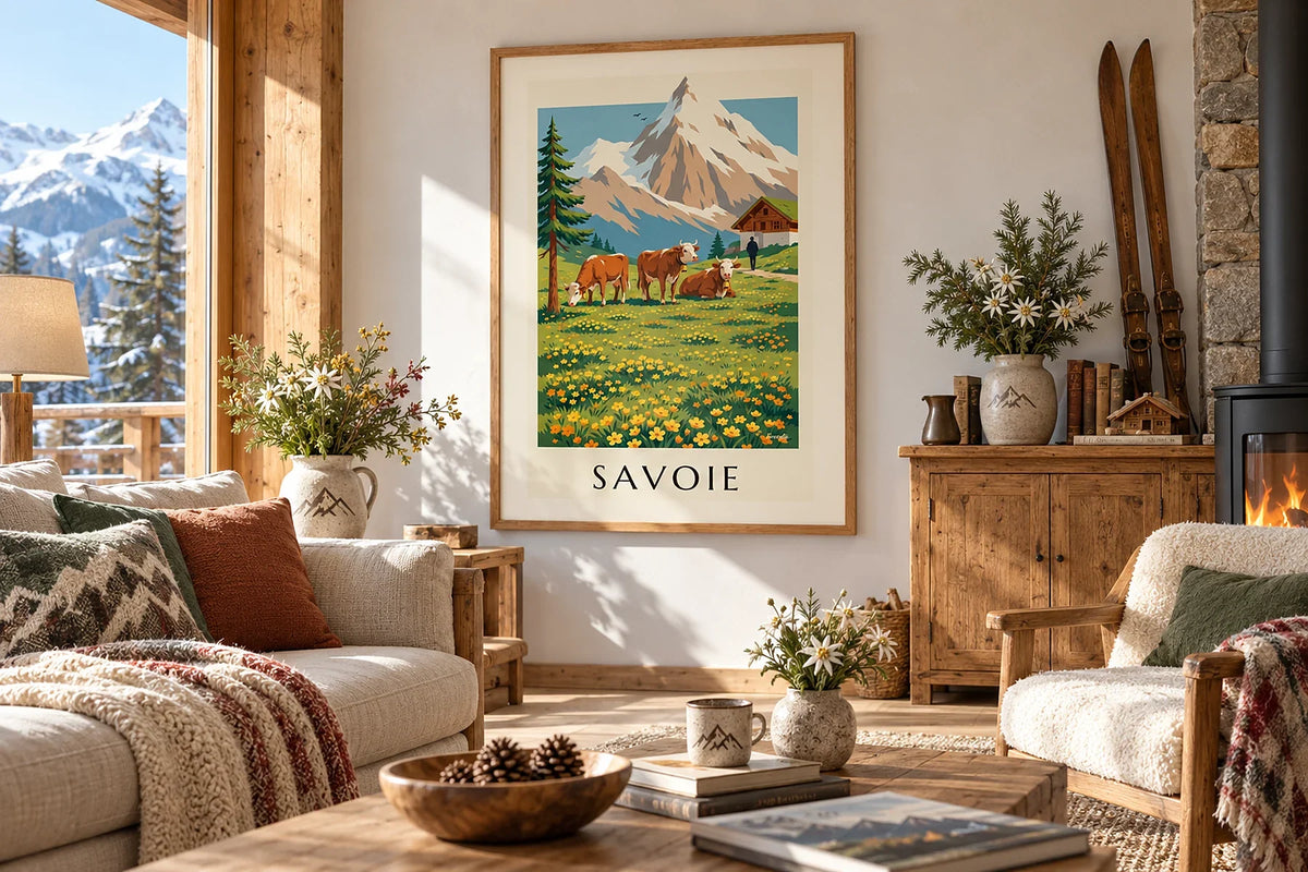Classic mountain posters: bringing the Alps and the Pyrenees to your walls